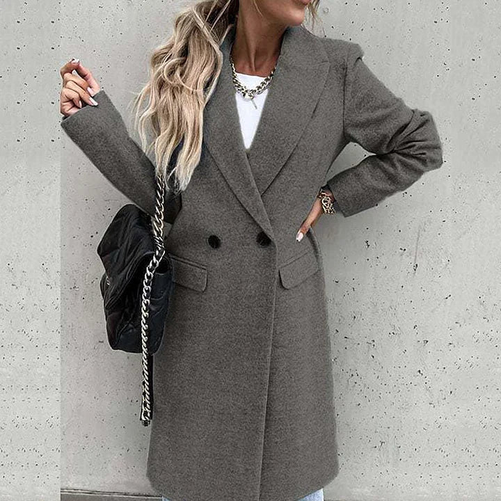Marlene | Classic Long Wool Coat