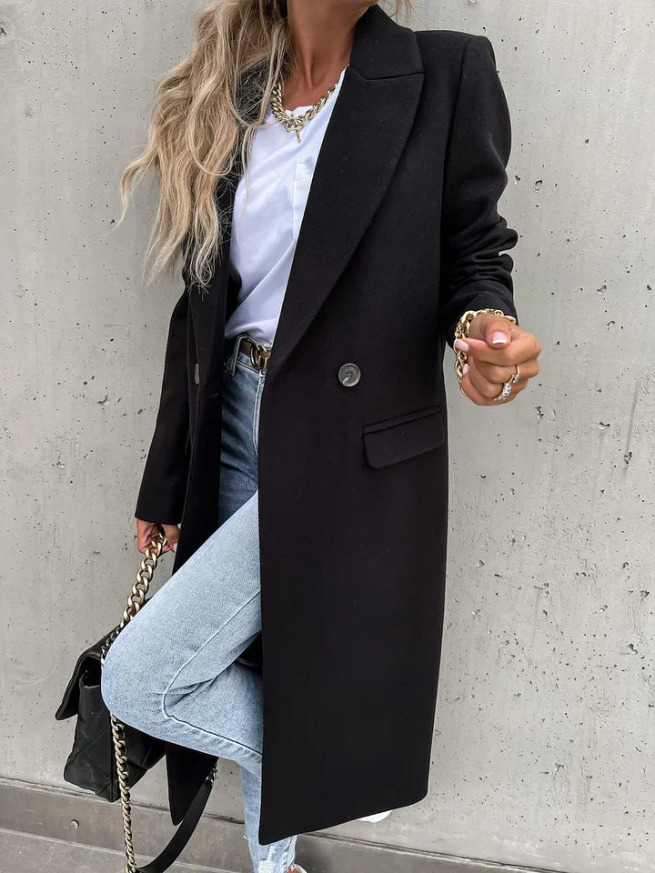 Marlene | Classic Long Wool Coat